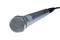 Silver audio microphone