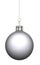 Silver Christmas bauble