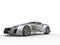 Silver concept supercar