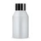 Silver Cosmetic Bottle. Moisturizer Lotion Tonic