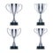 Silver cup award, champion trophy prize, 3D