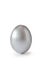 Silver easter egg