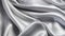 Silver Fabric Texture Close Up Picture With Hyper-realistic Oil Effect