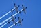 Silver Falcons 4 ship formation