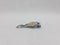 Silver finger used rusty dirty nail cutter tools in white isolated background