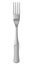 Silver fork isolated on white
