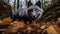 Silver Fox\\\'s Stealthy Stalk in the Canadian Wilderness