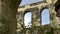 Silver Gate, Roman Diocletian`s Palace in Split, Croatia