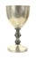 Silver goblet profile