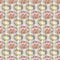 Silver and gold moroccan seamless geometric pattern tile. ethnic arabic design
