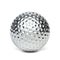 Silver golf ball