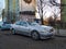 Silver grey old classic vintage veteran rusty coupe car Mercedes Benz CLK parked