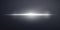 Silver horizontal lensflare. Light flash with rays or spotlight and bokeh. Silver glow flare light effect. Vector