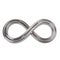 Silver Infinity Symbol