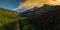 Silver Jack Reservoir, Gunnison County, CO Panorama