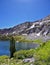 Silver Lake Flat Reservoir views of fresh water lake and surrounding Mountains above Tibble Fork up American Fork Canyon