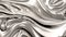 Silver liquid flowing abstract background. Seamless waving silver Background. Mettalic glossy animation texture design