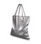 Silver luxury handbag