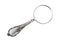 Silver magnifying glass