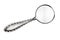 Silver magnifying glass