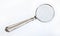 Silver magnifying glass