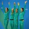 Silver medalists Team Australia Women`s 4 Ã— 100m medley relay at the Rio 2016 Olympics