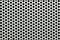 Silver Metallic Aluminum Mesh With Holes - Industrial Textured Background