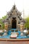 Silver monastery in Wat srisuphan,the famous Silver Temple in Ch