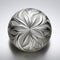 Silver Orb With Floral Design: Makoto Aida Inspired Artwork