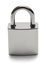 Silver Padlock Front