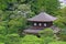 Silver Pavillion in Japanese Zen garden in Kyoto