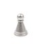 Silver pawn chess figure isolated