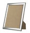 Silver picture frame standing