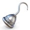 Silver pirate hook 3D