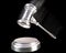 Silver or Platinum gavel