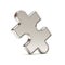 Silver Puzzle Piece