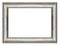 Silver rectangle frame