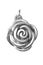 Silver Rose pendent