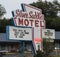 Silver Saddle Motel sign in Manitou Springs, Colorado