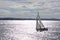 Silver Sailing on Boston Harbor