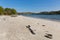 Silver Sands of Morar beautiful Scotland UK sandy beaches on the coastline from Arisaig to Morar a Scottish tourist destination