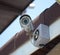 Silver security Camera or CCTV