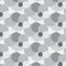 Silver shade bubble pattern background