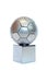 Silver soccer cup