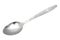 Silver spoon. Luxury stainless spoon isolated