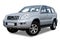 Silver Sport Utility Vehicle