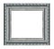 Silver square frame