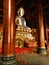 Silver statue of Buddha, devotion and worship in China