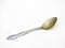 Silver tablespoon over