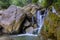 Silver Waterfall in Vietnam